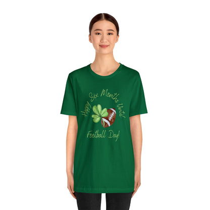 St. Patrick's Day Funny Football Tee - Unisex Fit