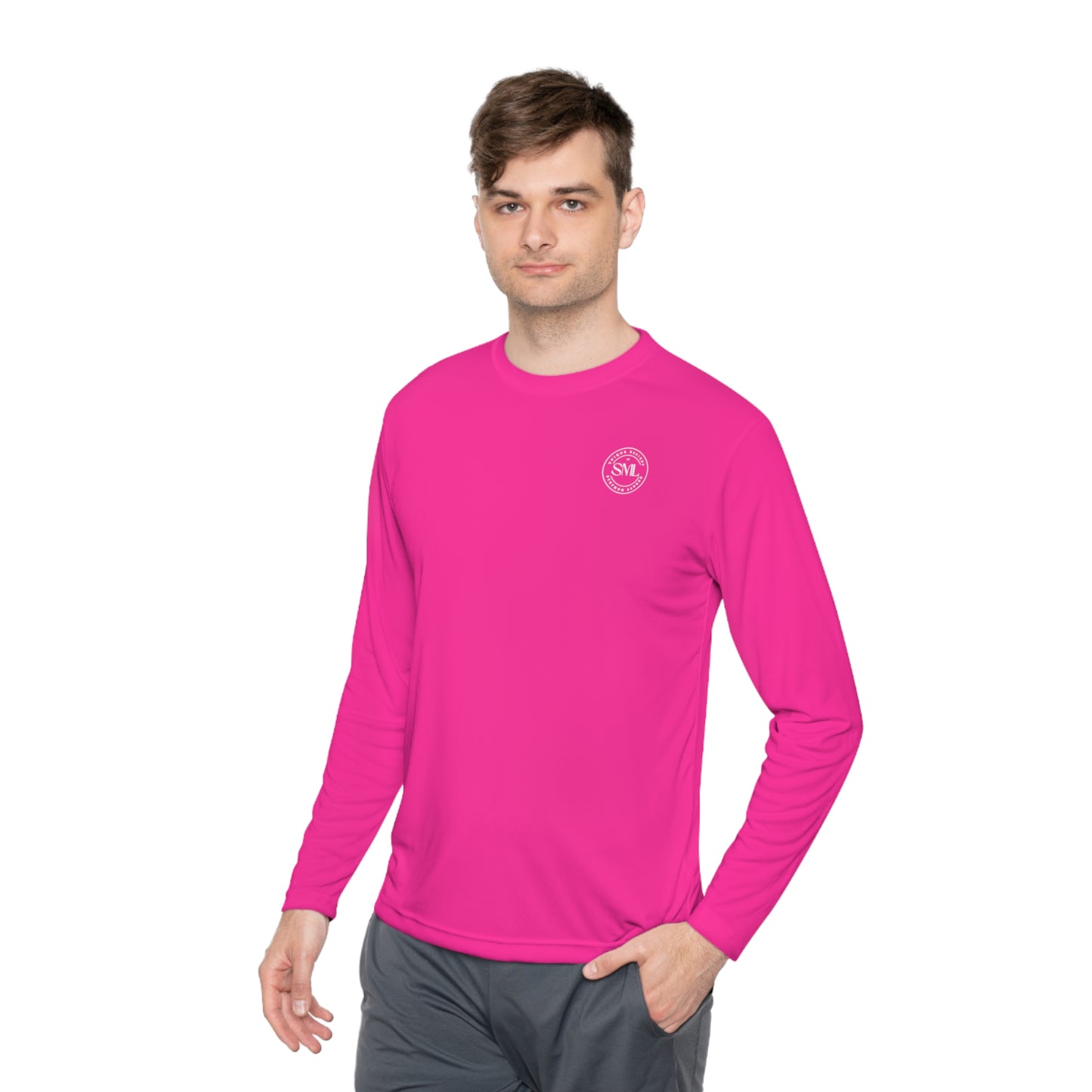 High Visibility Neon Long Sleeve Performance Tee - Moisture Wicking