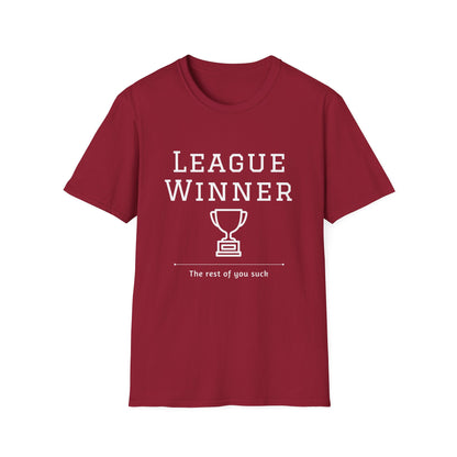 Fantasy Football League Winner T-Shirt - The Rest of You Suck - Trophy