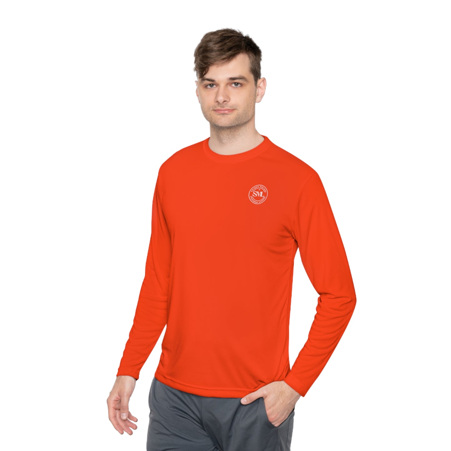 High Visibility Neon Long Sleeve Performance Tee - Moisture Wicking