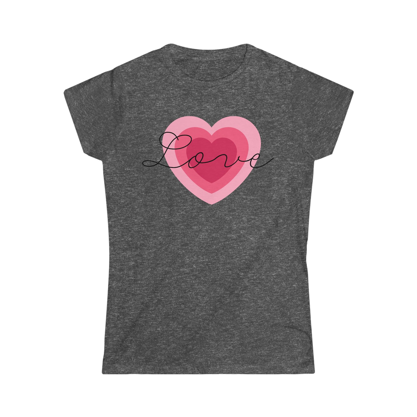 Love with Hearts - Valentine's Day - Cute Women's T-Shirt