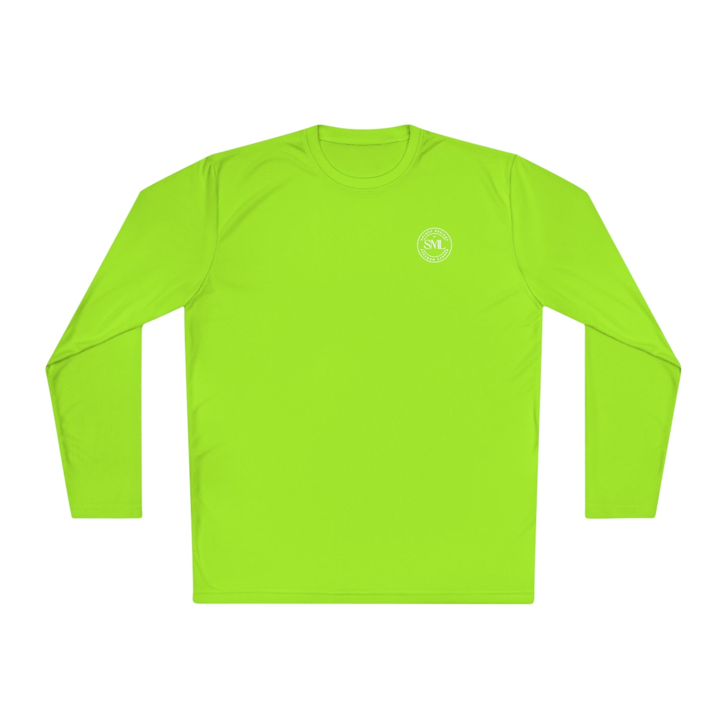 High Visibility Neon Long Sleeve Performance Tee - Moisture Wicking