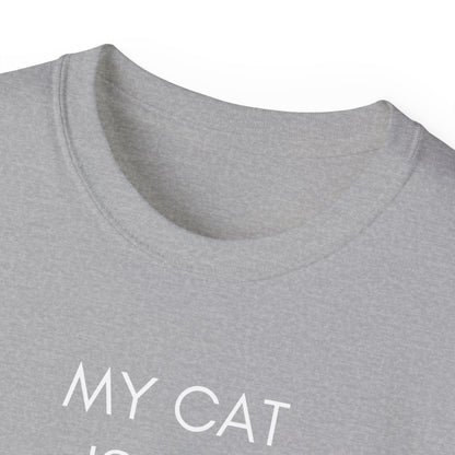 My Cat Is My Valentine T-Shirt