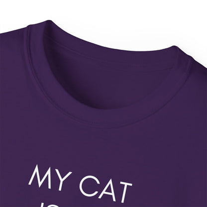 My Cat Is My Valentine T-Shirt