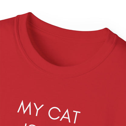 My Cat Is My Valentine T-Shirt