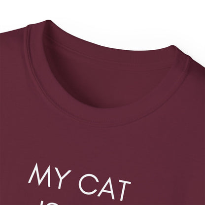 My Cat Is My Valentine T-Shirt