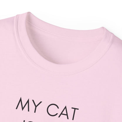 My Cat Is My Valentine T-Shirt