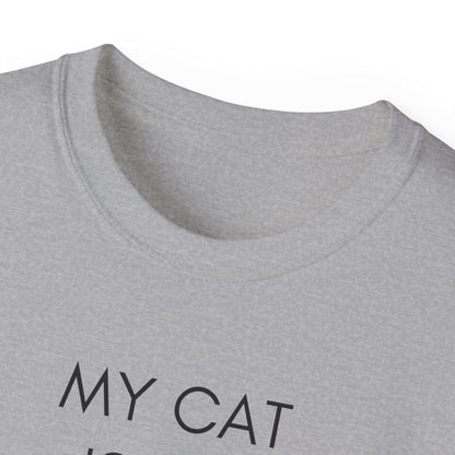 My Cat Is My Valentine T-Shirt