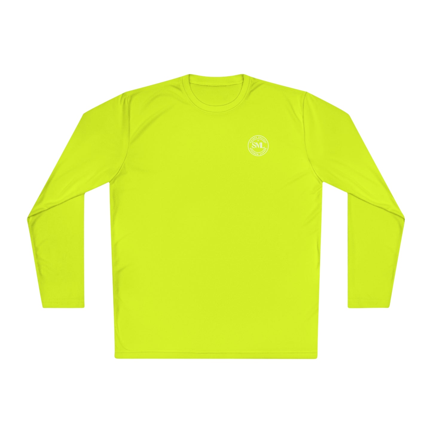 High Visibility Neon Long Sleeve Performance Tee - Moisture Wicking