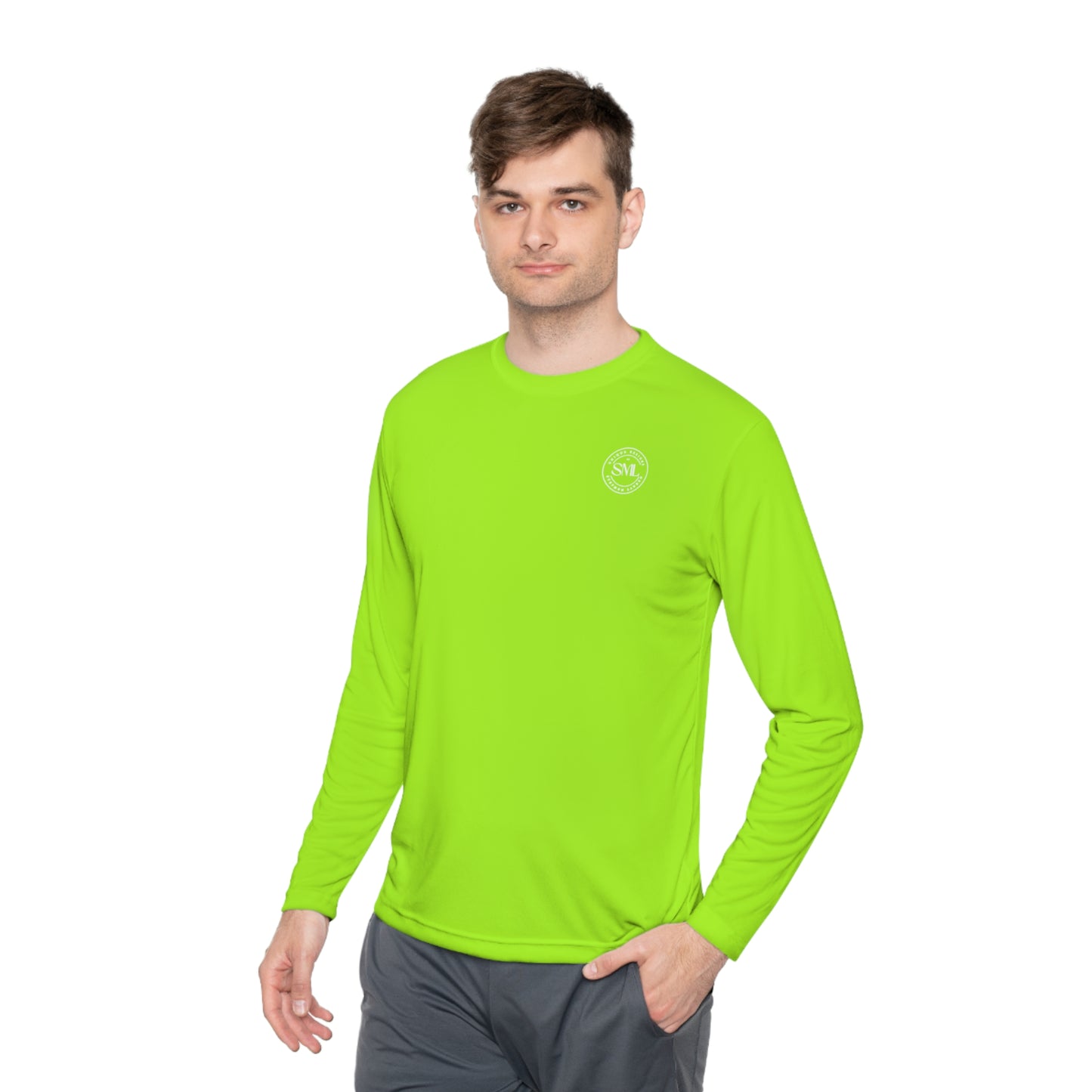 High Visibility Neon Long Sleeve Performance Tee - Moisture Wicking