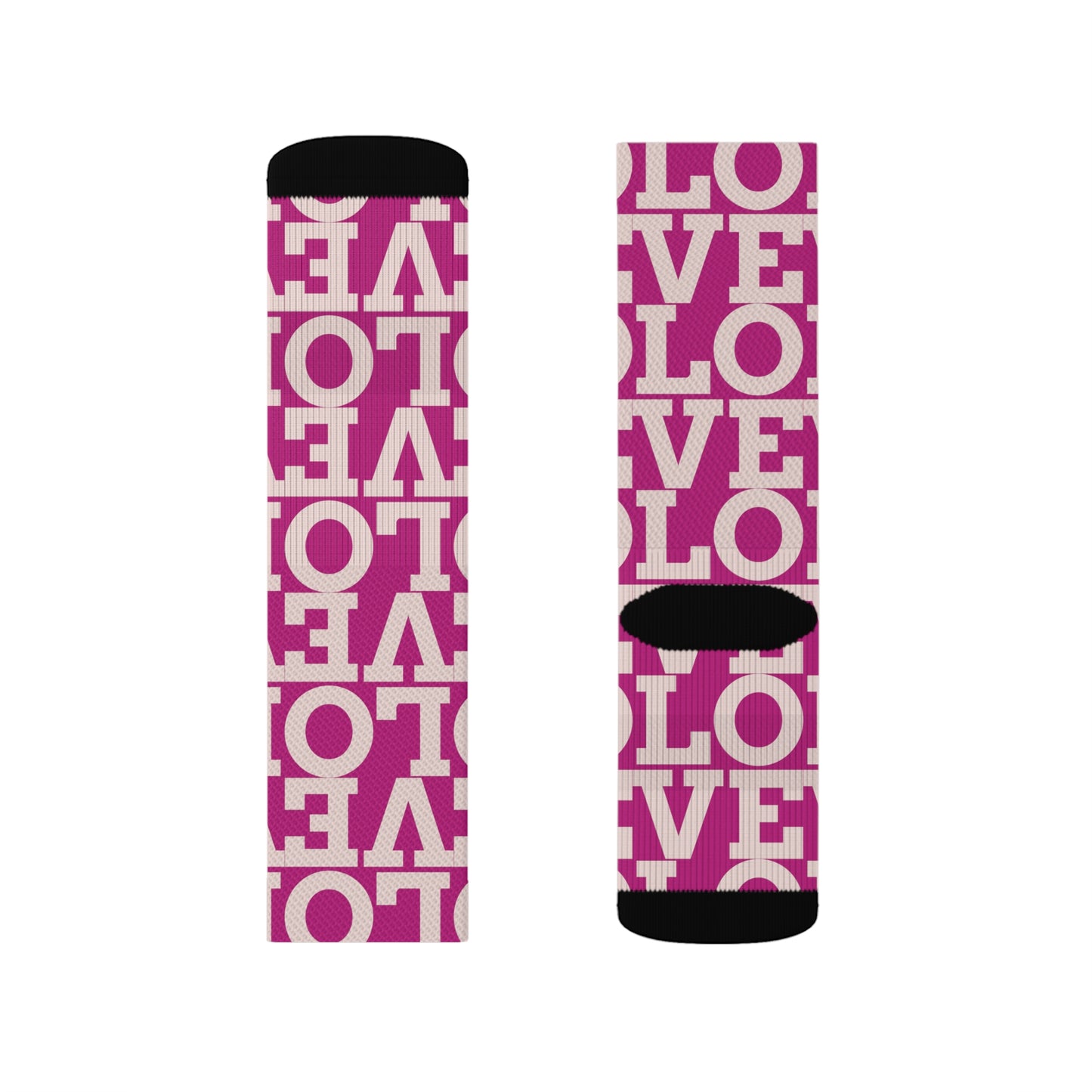 Valentine's Day Socks - LOVE