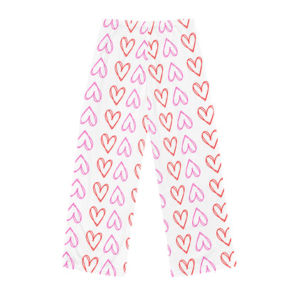 Women's Pajama Pants Valentine's Day Hearts